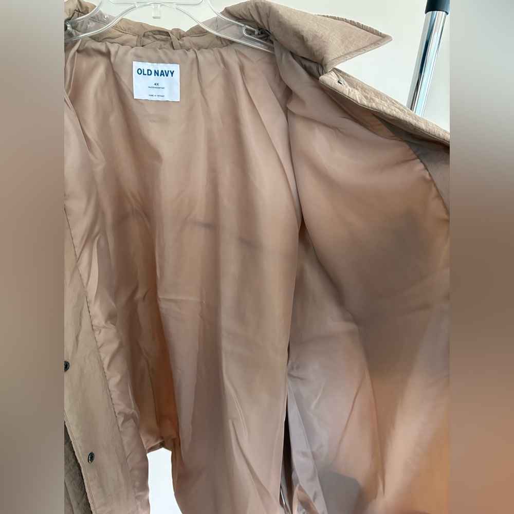 NWT Old Navy Oversized Lightweight Water-Resistant Quilted Jacket - Picture 6 of 10